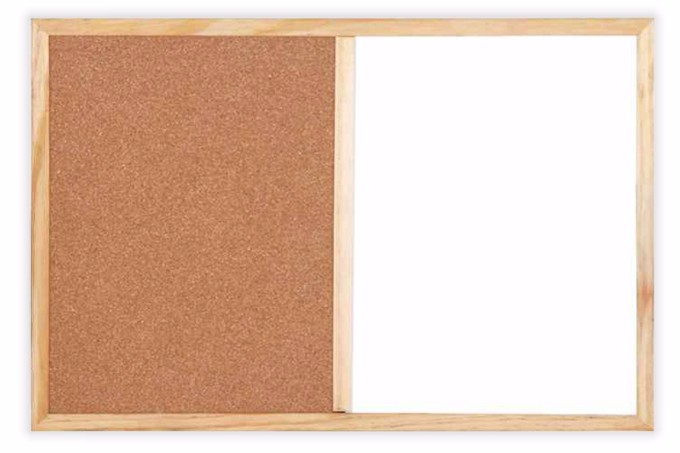无磁白板-松木框组合板